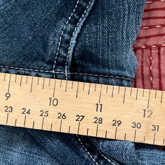 Brody Mens size W34L28.5 blue faded Jeans - Picture 8 of 15